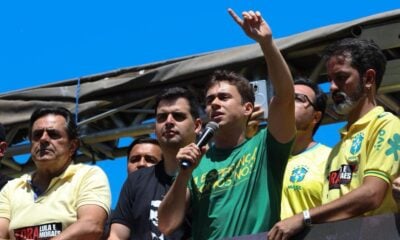 Nikolas Ferreira chama Pacheco e Alcolumbre de “covardes” em ato do 7 de Setembro