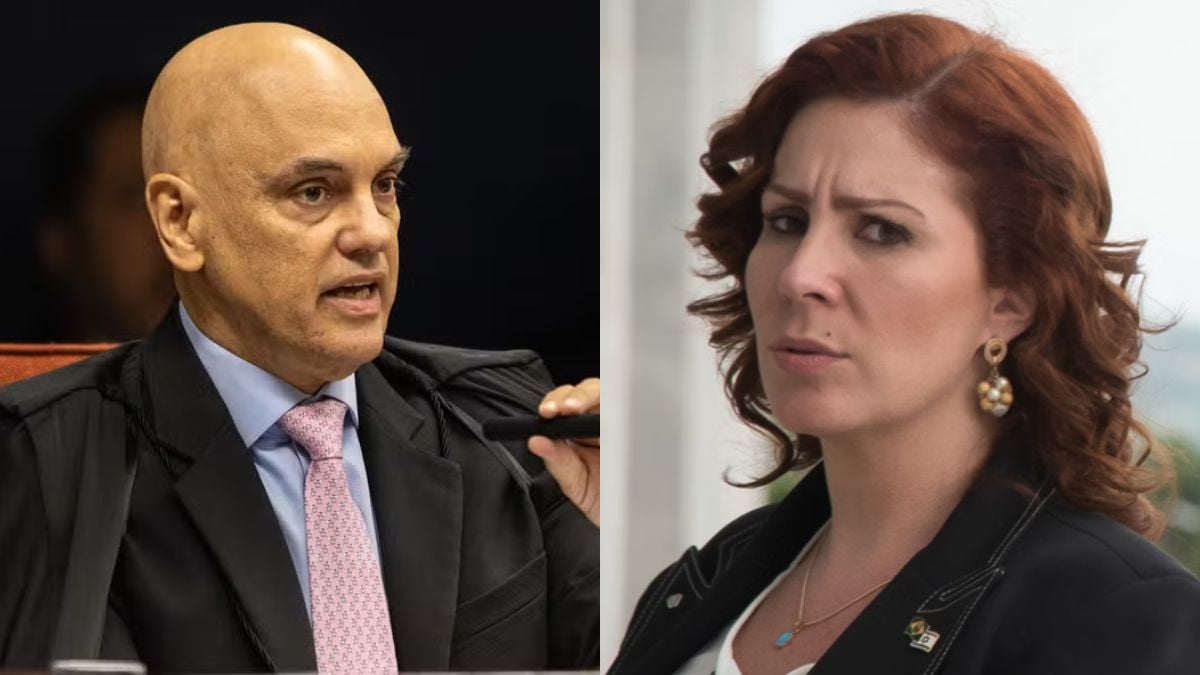URGENTE: Alexandre de Moraes libera redes sociais de Carla Zambelli