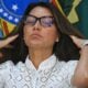 Janja perde a compostura e chama Bolsonaro de “inominável” em evento do PT
