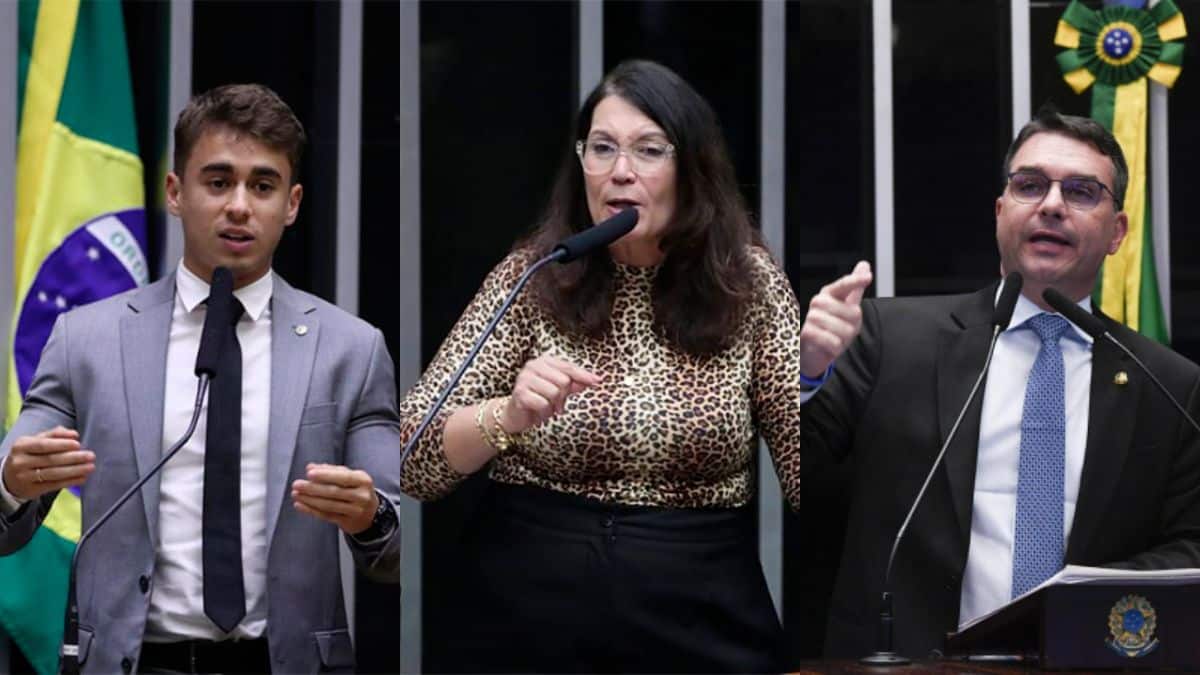 PT entra na Justiça contra Nikolas, Bia e Flávio por frase nas redes sociais