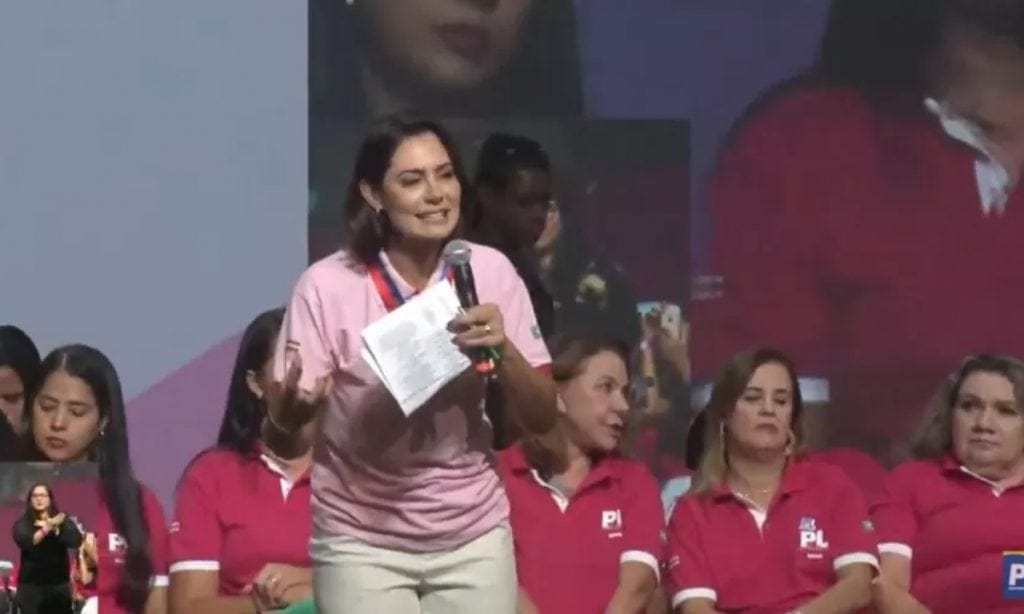 Michelle Bolsonaro detona Lula em evento do PL Mulher no Paraná