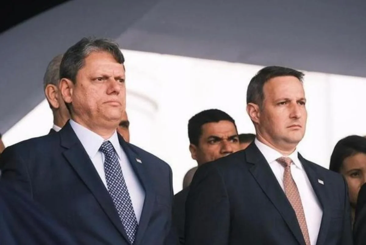 Tarcísio exonera Derrite para relatar PL que classifica facções como terrorismo 53 Tarcísio exonera Derrite para relatar PL que classifica facções como terrorismo